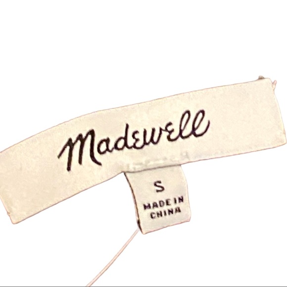 NWT Madewell Burgundy Double-V Pullover Sweater - Picture 5 of 7